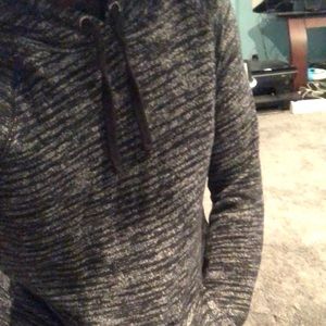 Forever 21 Black and Grey Hoodie